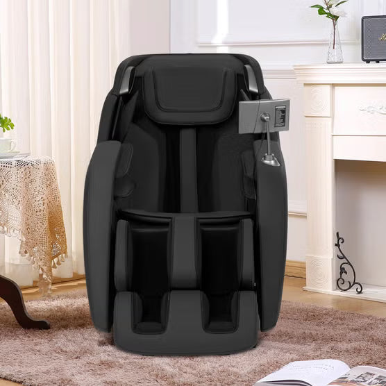 Best Massage Serene 2D SL Rail Massage Chair – Full Body Zero Gravity Chair with Heat, Foot Rollers & 8 Auto Programs