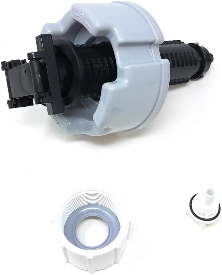 HyperionFlo Essentials Pool Water Leveler Start-Up Kit, Automatic Water Level Control Valve Assembly with Mounting Hardware & Threaded Collar Ring