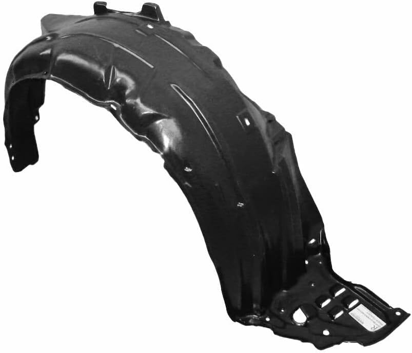 Parts N Go Fender Liner Set with Clips for 2006-2011 Honda Civic Sedan