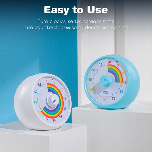 Kiecky Squirrel 60-Minute Visual Timer for Kids