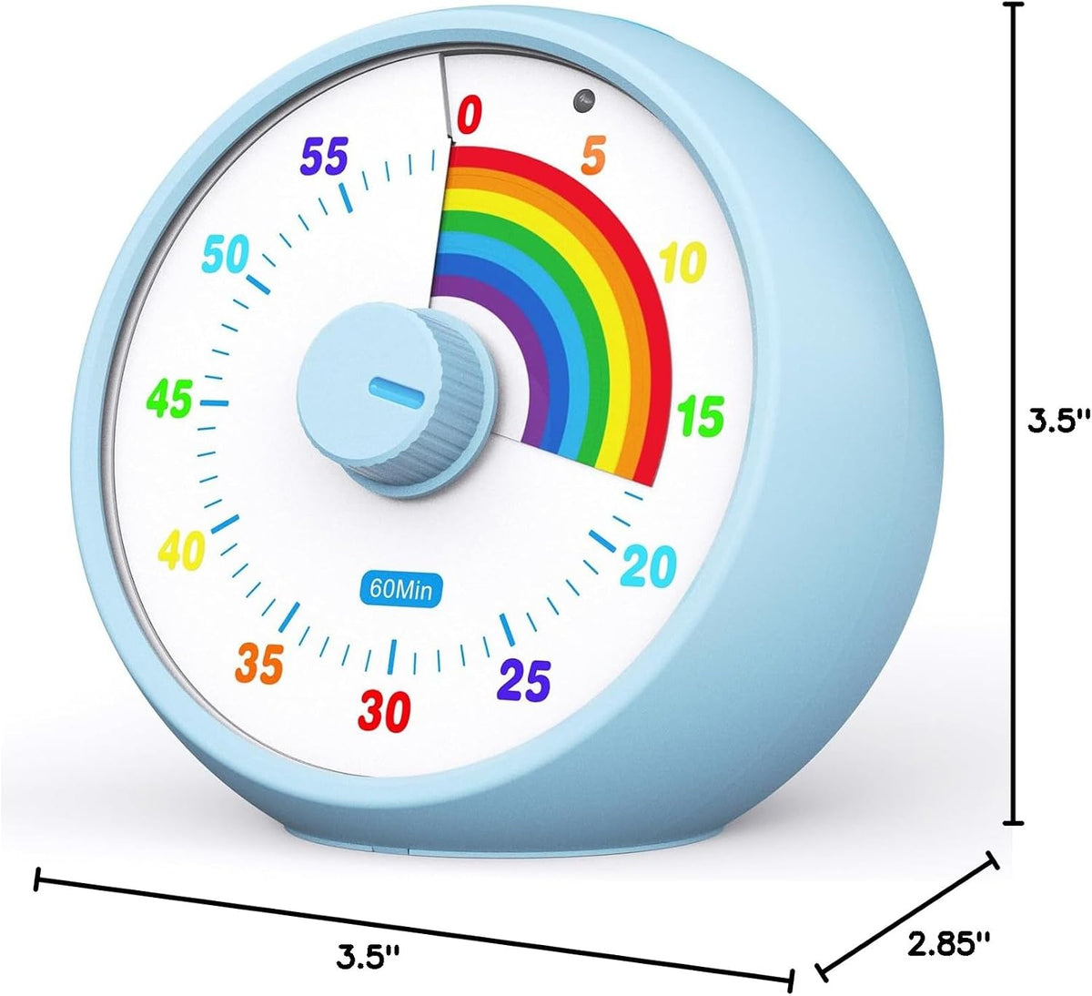 Kiecky Squirrel 60-Minute Visual Timer for Kids