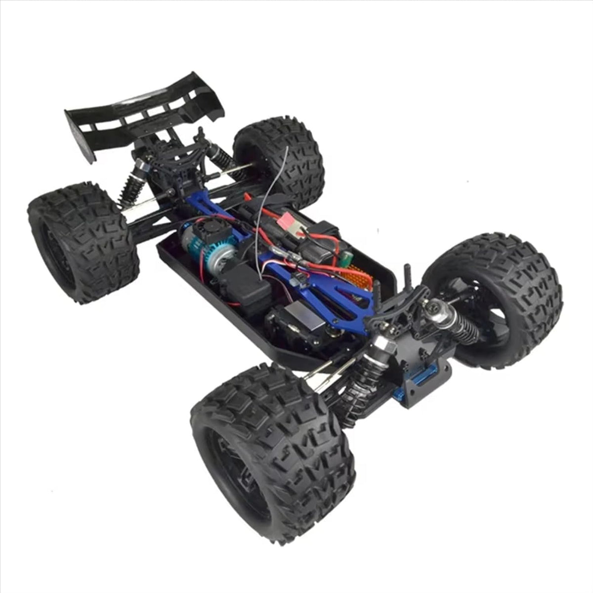 Compatible with VRX for Racing RH818 Cobra Remote Control Car Parts Accessories Carbon Fiber Pattern for Chassis Plate 11023 RC Upgrade Spare