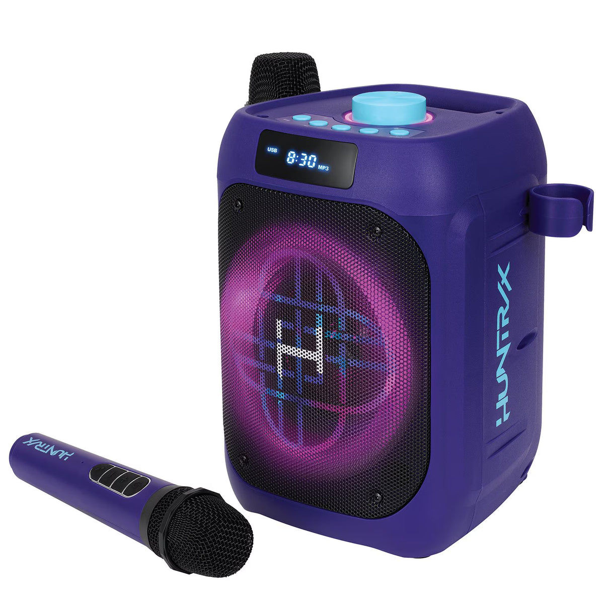 KPop Demon Hunters Bluetooth Karaoke Machine with Microphones
