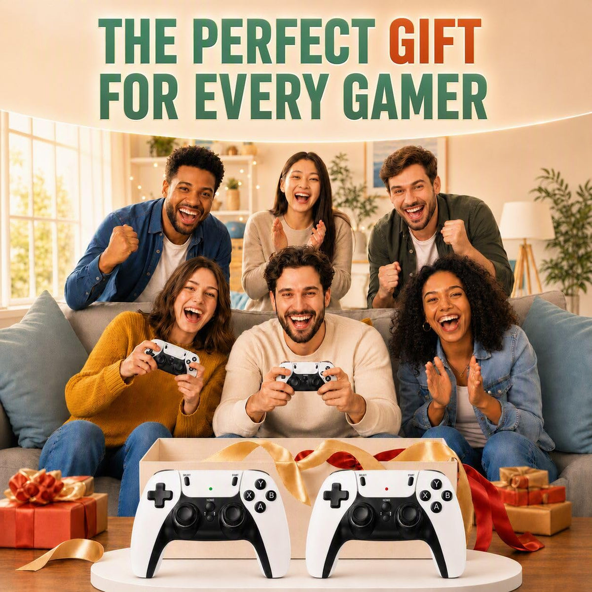 2026 New Retro Gaming Console, 4K HDMI Game Stick Pro , 40,000+ Video Games