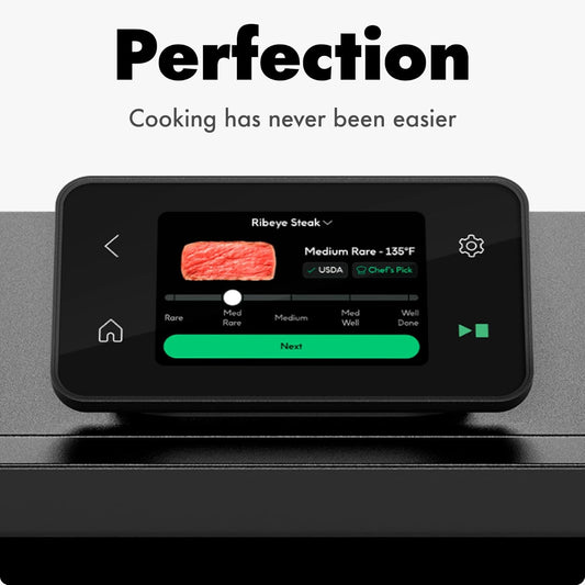 CHEF iQ MiniOven Tostador Inteligente y Freidora de Aire Combo, Horno de Convección de Encimera 11 en 1, Hornea, Asa, Fríe con Aire, Asa a la Parrilla, Deshidrata, 1750W, Capacidad de 25 Qt, Cocción Rápida con Controles Táctiles – Negro