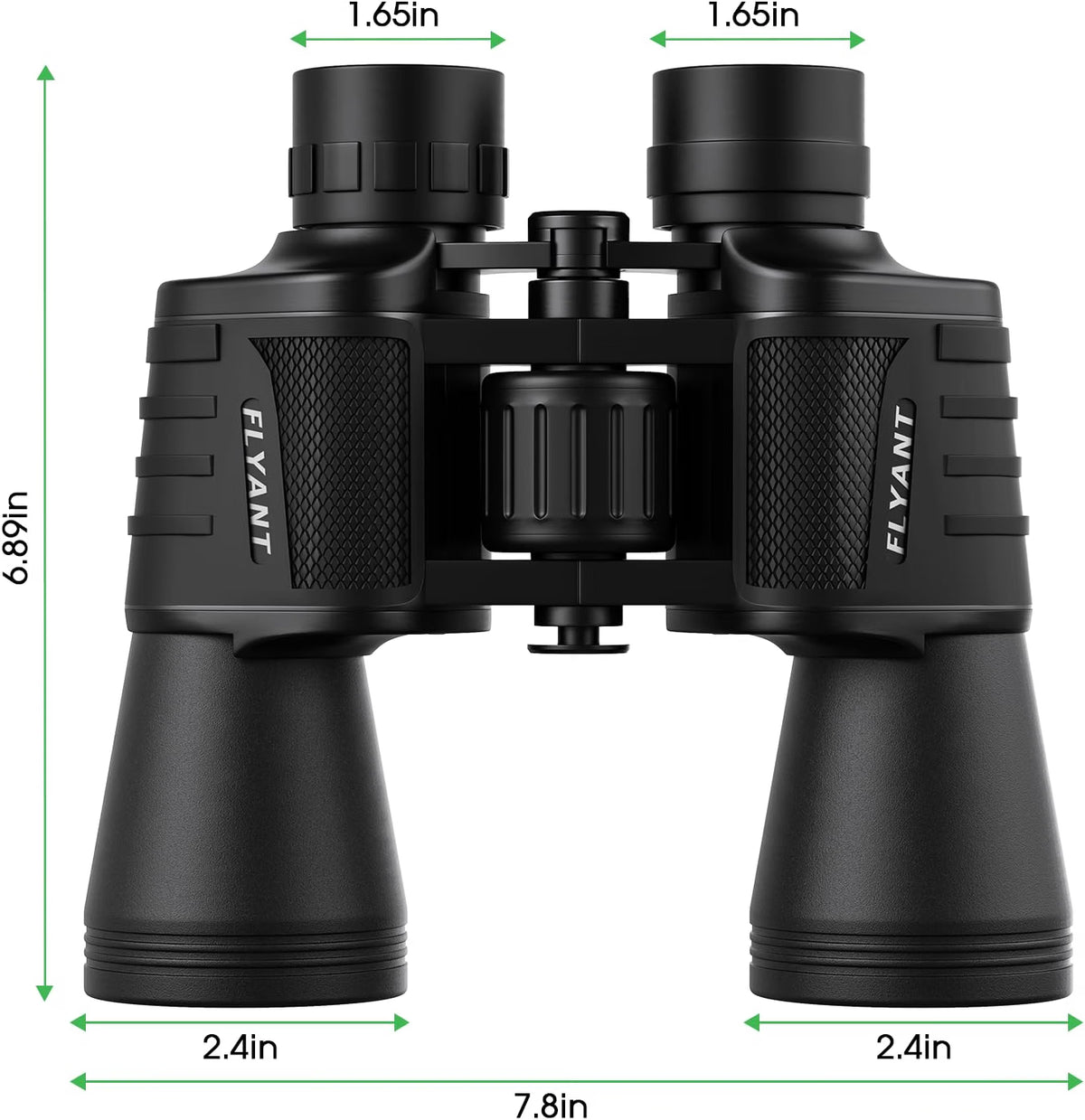FLYANT 20x50 High Powered Binoculars for Adults, Waterproof Compact Binoculars with Low Light Vision, BAK4 Porro Prism & FMC Coated Lenses for Bird Watching, Camping, Hiking, Travel & Stargazing
