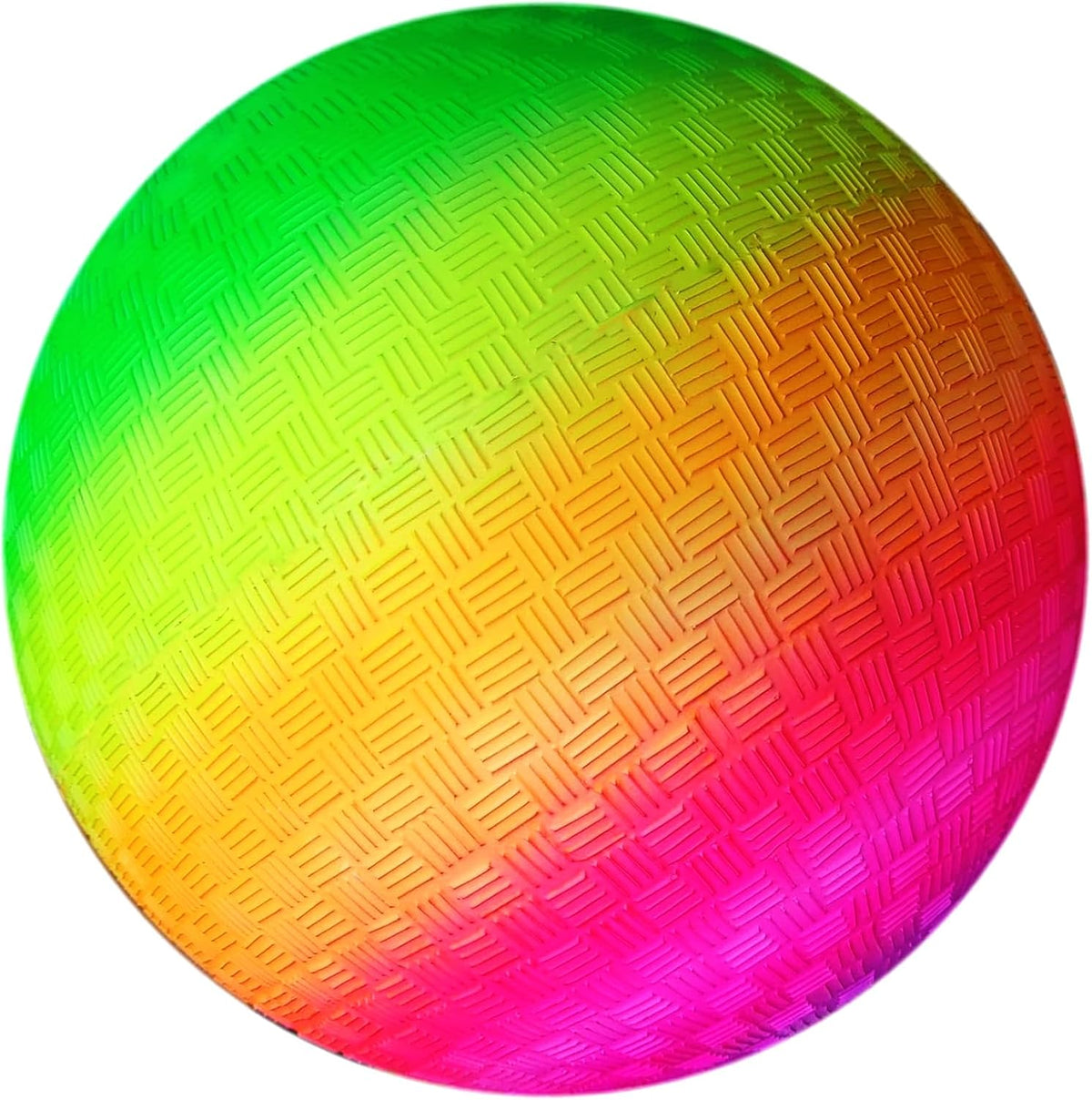 AppleRound 8.5-Inch Dodgeball Playground Balls, 4-Pack with Hand Pump, Textured No-Slip Grip, Inflatable PVC Balls for Kids, Teens & Adults