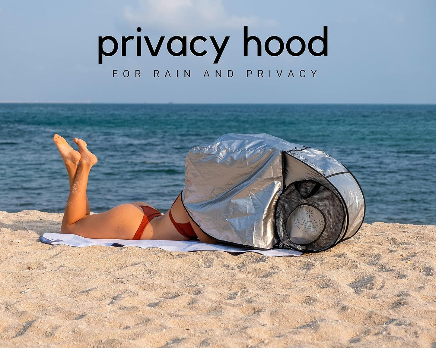 Laptop Sun Shade for Working Outside | Glare Blocker | Heat Reflective | Waterproof | Fits up to 17” Screens | Foldable & Portable Privacy Screen Hood Tent for Outdoors | Perfect Viewing Angle