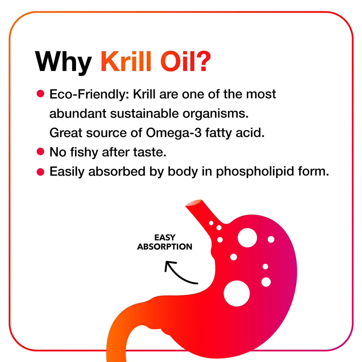 MegaRed Omega-3 Krill Oil Softgels, 500mg, 90 Ct.