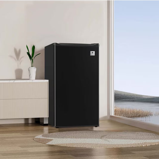 Arctic Chef 3.2 Cu. Ft. Compact Refrigerator with Freezer, Black