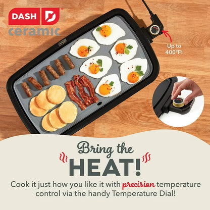 Dash Ceramic Nonstick 20 x 10.5" Everyday Griddle