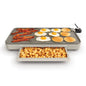 Bella 12" x 22" XL Griddle with Warming Tray, Ceramic Nonstick