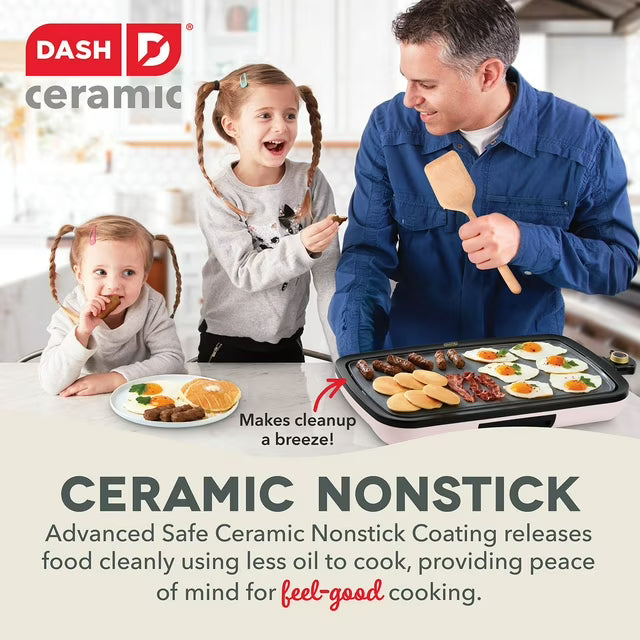Dash Ceramic Nonstick 20 x 10.5" Everyday Griddle