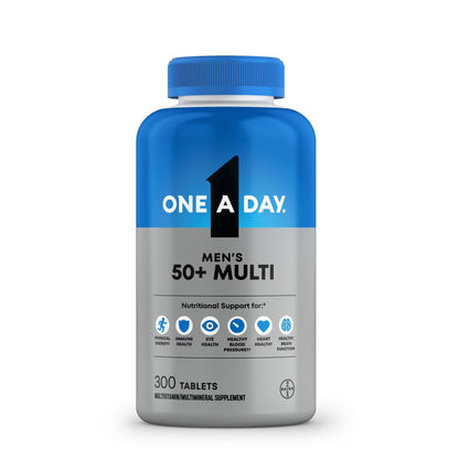 One A Day Men's 50+ Healthy Advantage Multivitamin, 300 Ct.
