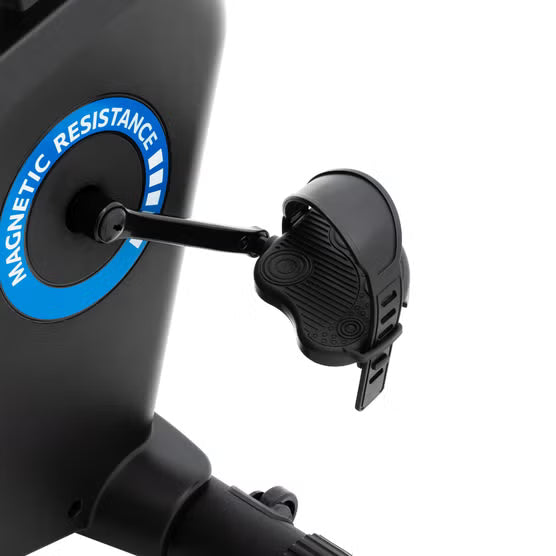 XTERRA SB600 Recumbent Bike – Bluetooth FTMS, 16 Resistance Levels, 12 Preset Programs, Black