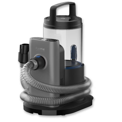 furMe Professional PLUS Pet Grooming Vacuum Kit + Bonus Dematting Rake