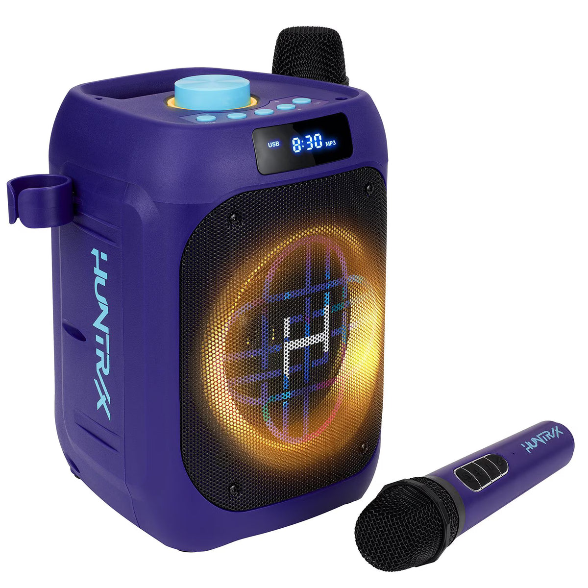 KPop Demon Hunters Bluetooth Karaoke Machine with Microphones