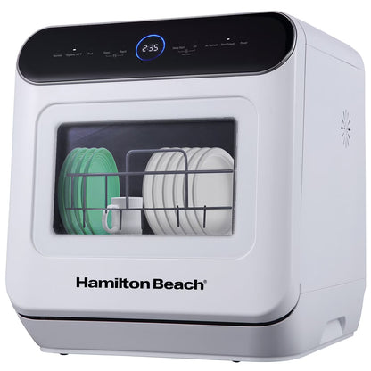Hamilton Beach 6-Liter Countertop Dishwasher with Built-In Water Tank