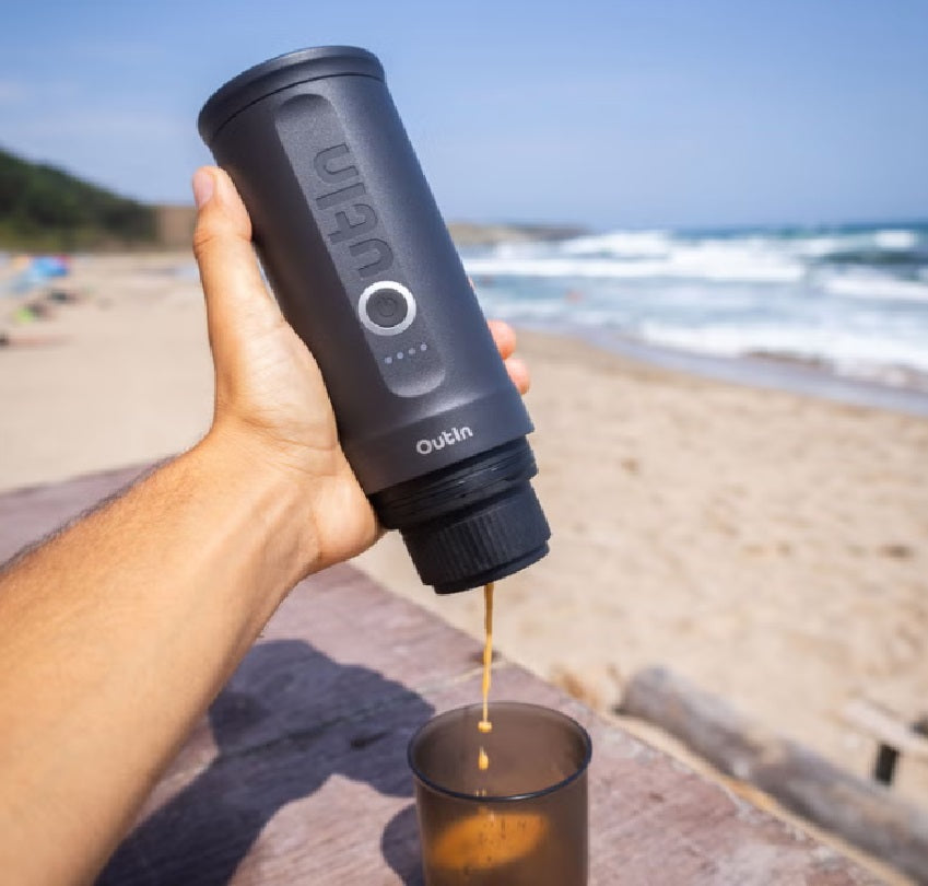 Portable Espresso Machine Travel Kit | Rechargeable Coffee Maker with 20-Bar Pressure