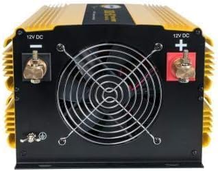 Go Power 3000 Watt Heavy-Duty Modified Sine Wave Power Inverter, 12V to 120V AC, Surge Capacity - 4 AC Outlets for Running Multiple Appliances for RVs, Boats, Trucks, and Home Backup
