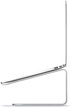 elago L2 Laptop Stand for Laptop Computers Ergonomic Design, Premium Aluminum Material, Desk Organization for Laptop Computers (Silver)