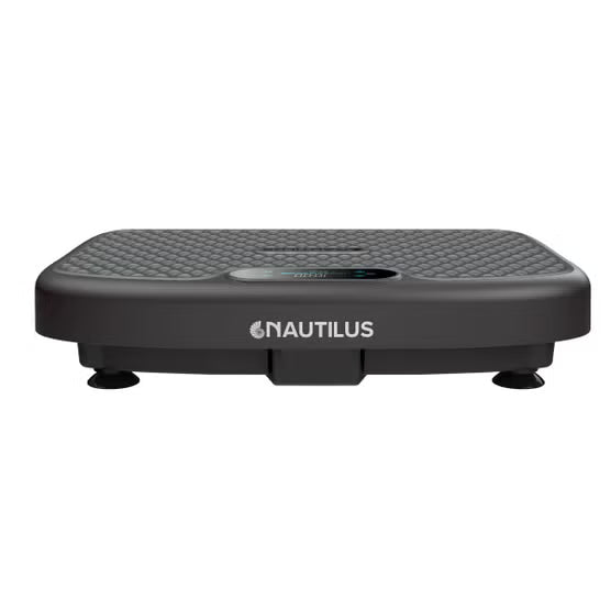Nautilus Vibratone Fitness Vibration Board – Full Body Workout with Bluetooth Speaker, Black