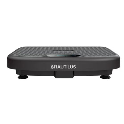 Nautilus Vibratone Fitness Vibration Board – Full Body Workout with Bluetooth Speaker, Black