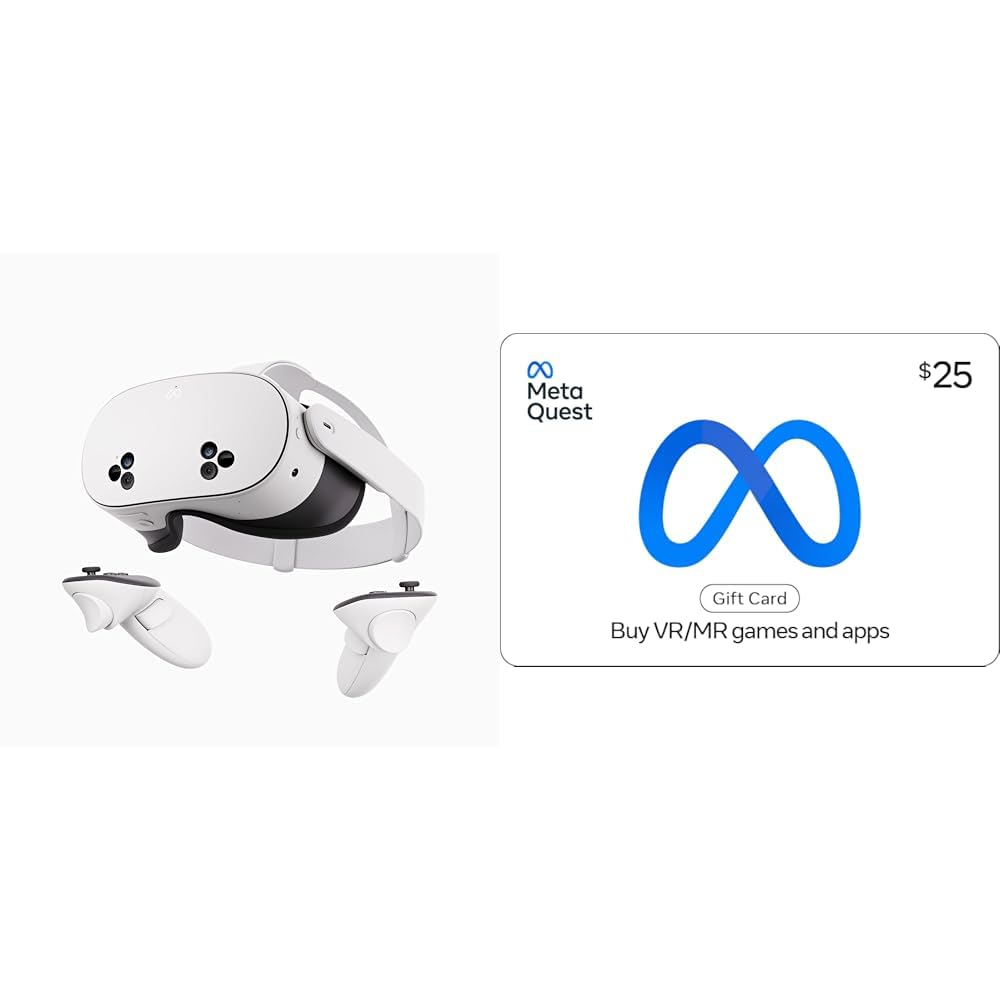 Meta Quest 3S 128GB | Virtual Reality — VR Headset — Gorilla Tag Bundle