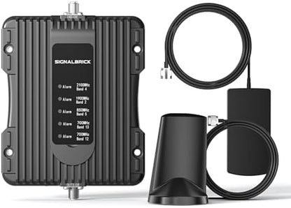Cell Phone Booster for Car, All Carriers 5G 4G LTE, FCC Approved