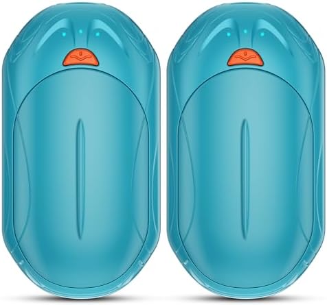 AI Hand Warmers Rechargeable 2 Pack, AI Smart Chips Electric Hand Warmers, 20Hrs Long Safe Heat, Portable Pocket Heater, Gifts for Christmas, Outdoor, Hunting, Golf, Camping Accessories