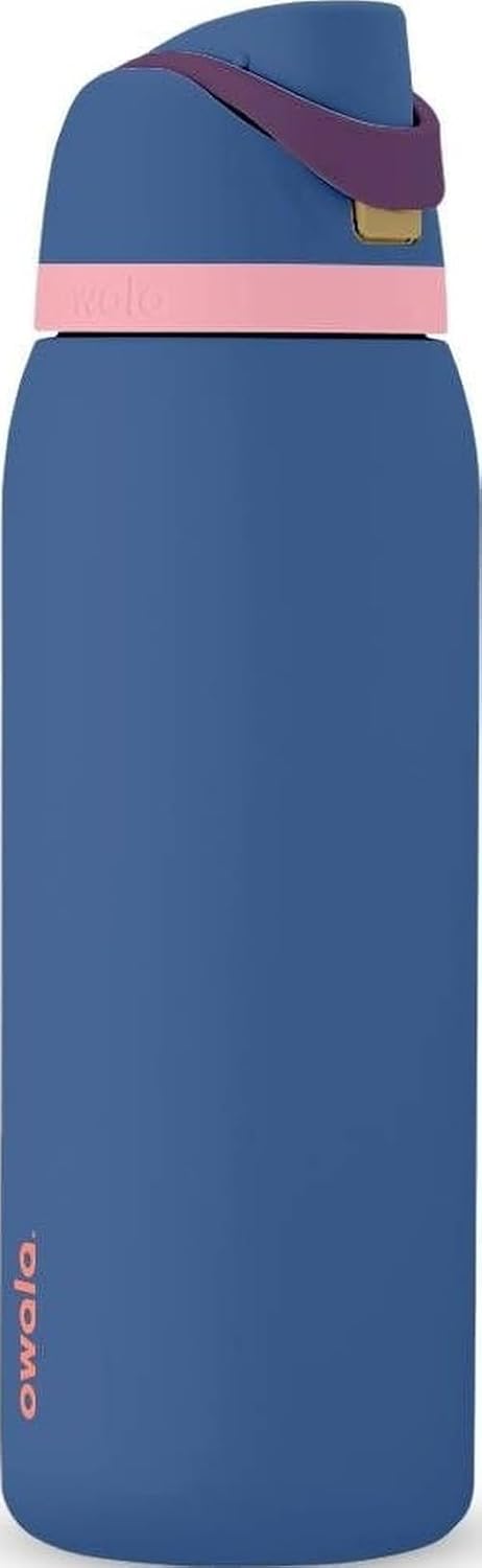 Owala FreeSip Stainless Steel Water Bottle 32 oz Denim