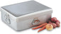 Vollrath 68390 Wear-Ever Roaster Pan with Cover, 42-Quart, Heavy-Duty Aluminum, Impact-Resistant, Even Heating, Loop Handles, Rounded Corners, Made in USA
