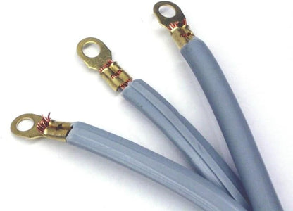 RC3-40-6 Range Oven Electric Power Cord 3 Prong Wire 40 Amp 6' Foot Heavy Duty - Range Oven Electric Power Cord Replace - 250 Volts 8/2 + 10/1 Gauge Wires
