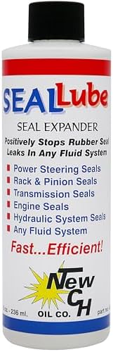 SealLube Stops Leaks 8 oz, Rubber Seal Conditioner for Gasoline & Diesel Engines, Transmissions, Power Steering, Differentials & Hydraulic Systems