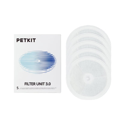 PETKIT Replacement Water Filters 3.0 for Eversweet Fountains – 5 Pack