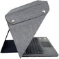 Foldable Laptop Sun Shade & Privacy Shield Hood 14" 15" 16" Working Outside anti glare screen protector privacy shade laptop tent portable and foldable for outdoor/travel Gray MacBook, HP, Surface