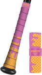 Clutch Sports Apparel All-Weather Bat Grip Tape, 1.1mm Cushioned Non-Slip Baseball & Softball Bat Wrap, Shock-Absorbing Grip for Youth & Adult Players, Pink Ice Cream Drip