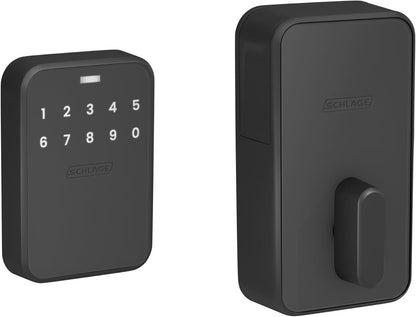 Schlage Sense Pro UWB Smart Deadbolt Lock, Hands-Free Unlock, Matte Black