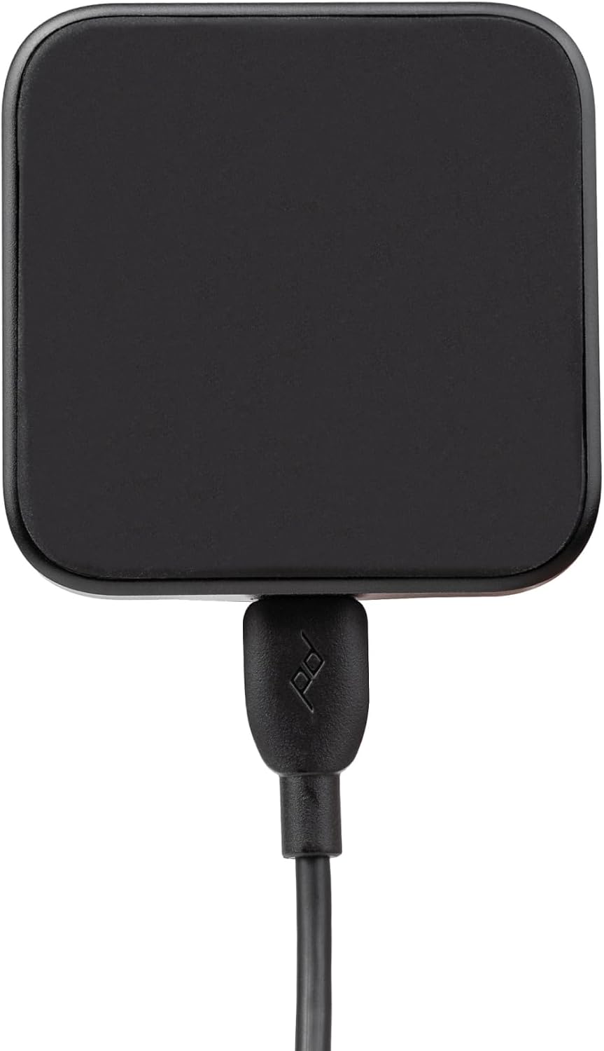 Peak Design Mobile Charging Car Mount, Black, Qi2 Charging, Mounts to Dash or Console, Connects to Peak Design Mobile Cases, MagSafe Compatible, for iPhone, Samsung and Google Pixel Phones