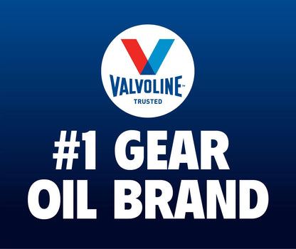 Valvoline Advanced Full Synthetic 75W-140 Gear Oil, 1 Quart, API GL-5 Synthetic Differential & Gear Lubricant