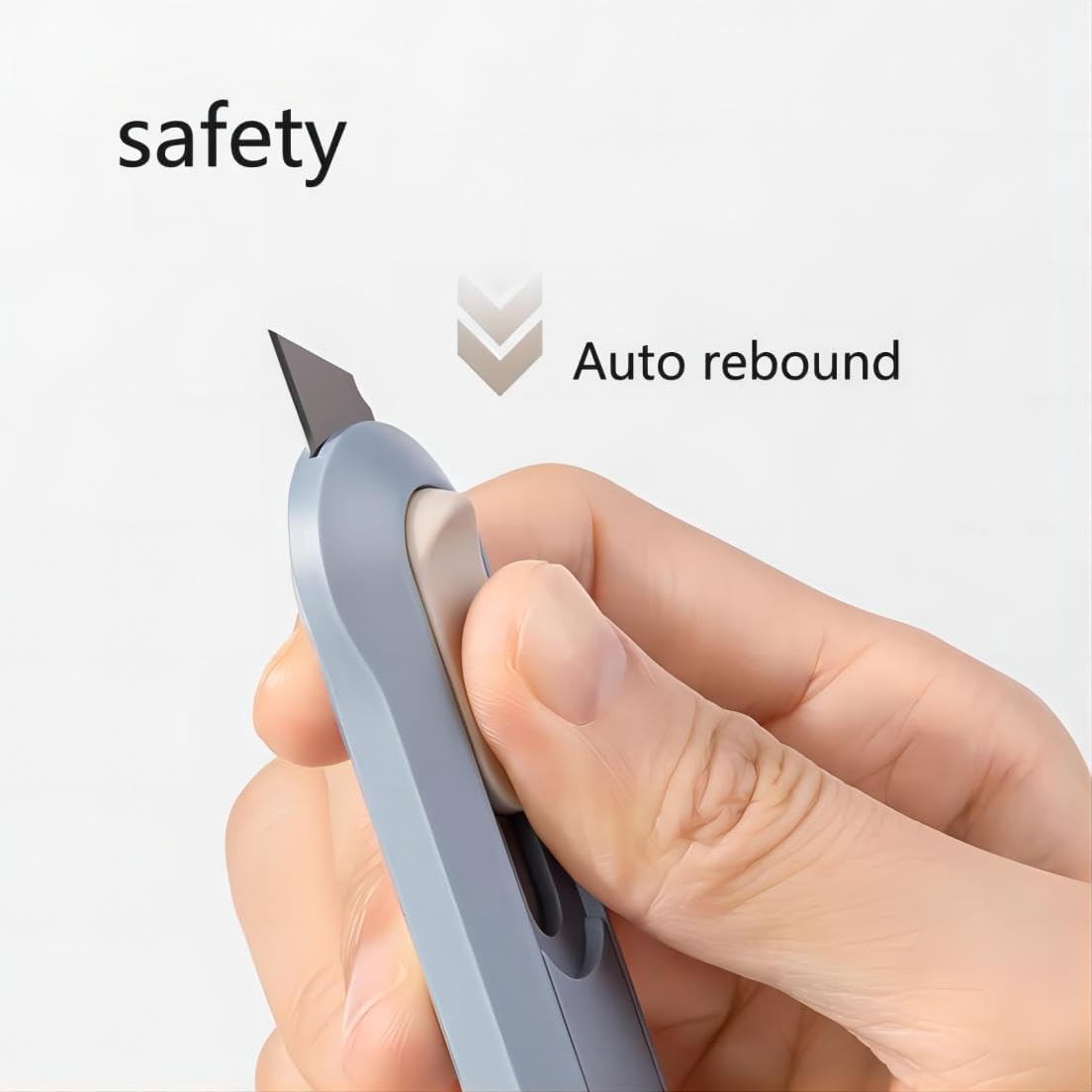 HyperionFlo Essentials 4-Piece Retractable Utility Knife Set