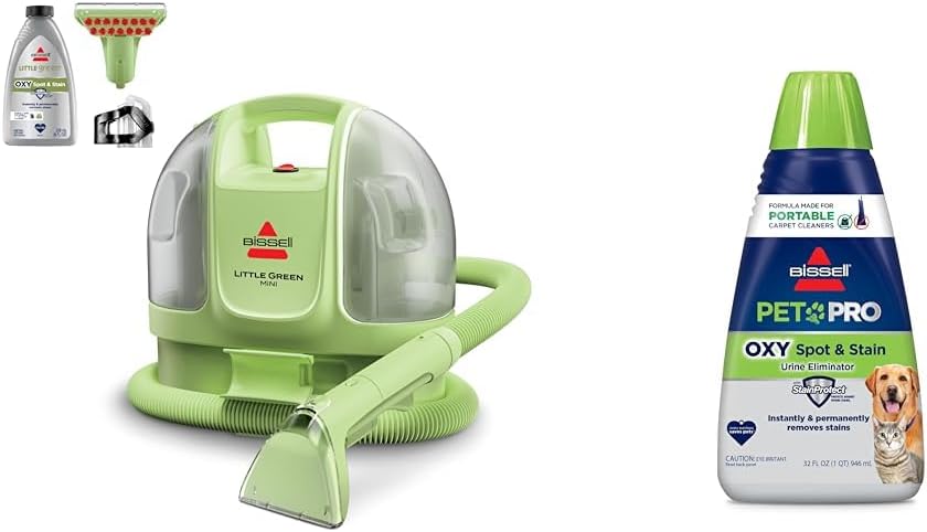 BISSELL Little Green Multi-Purpose Portable Carpet Cleaner, 1400B