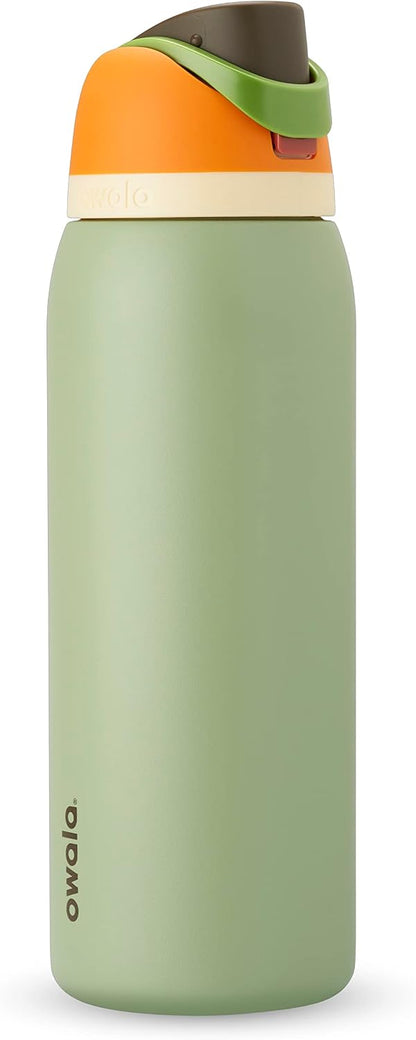 Owala FreeSip Stainless Steel Water Bottle 32 oz Denim