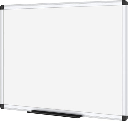 VIZ-PRO Magnetic Dry Erase Whiteboard 36 x 24 Inches