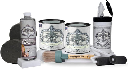 ALL-IN-ONE Paint 2 Quart Cabinet Paint Bundle - London