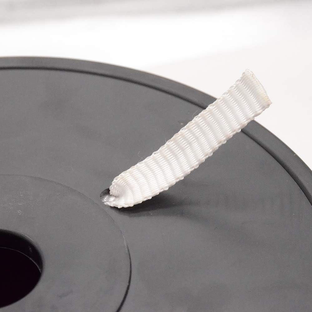 5/8" Heavy Duty Woven Cord Strapping, 492 FT 1,250 lb, Pull Tape/Mule Webbing, Polyester Pulling Tape, Flat Rope