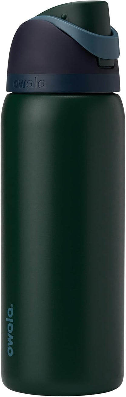 Owala FreeSip Stainless Steel Water Bottle 32 oz Denim