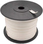 5/8" Heavy Duty Woven Cord Strapping, 492 FT 1,250 lb, Pull Tape/Mule Webbing, Polyester Pulling Tape, Flat Rope