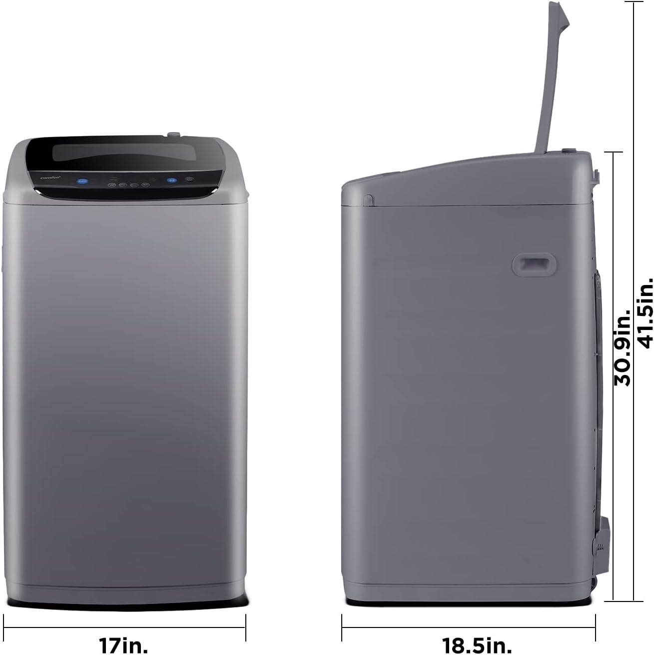 COMFEE' Portable Washing Machine 0.9 cu.ft Compact Washer with LED Display