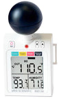 Sper Scientific 800126 Wearable Portable WBGT Heat Stress Monitor for Safety and Comfort with Dangerous Indicator Display